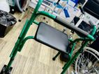 Moving Walker With Seat Wheels