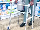 Moving Walker With Wheels Height Adjustable