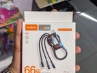 Moxom 3 in 1 Data Cable 66w 3.1A