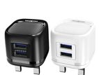 Moxom Dual USB Travel Fast Charger
