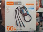Moxom MX-CB102 3 in 1 Fast Charging Cable