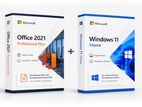 MS OFFICE 2021-2019 ORG + WINDOWS 10-11 KEYS SOFTWARE UPDATE SERVICE
