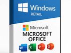 MS OFFICE 2021-2019 RETAIL + WINDOWS 10-11 KEYS SOFTWARE INSTALL SERVICE