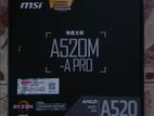 MSI A520 Motherboard