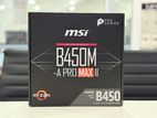 MSI B450M-A Pro Max II Motherboard