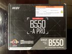 Msi B550-A Pro ATX AM4 Motherboard (Brand New)