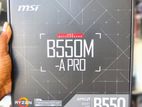 MSI B550M-A PRO DDR4 AMD Motherboards Brandnew