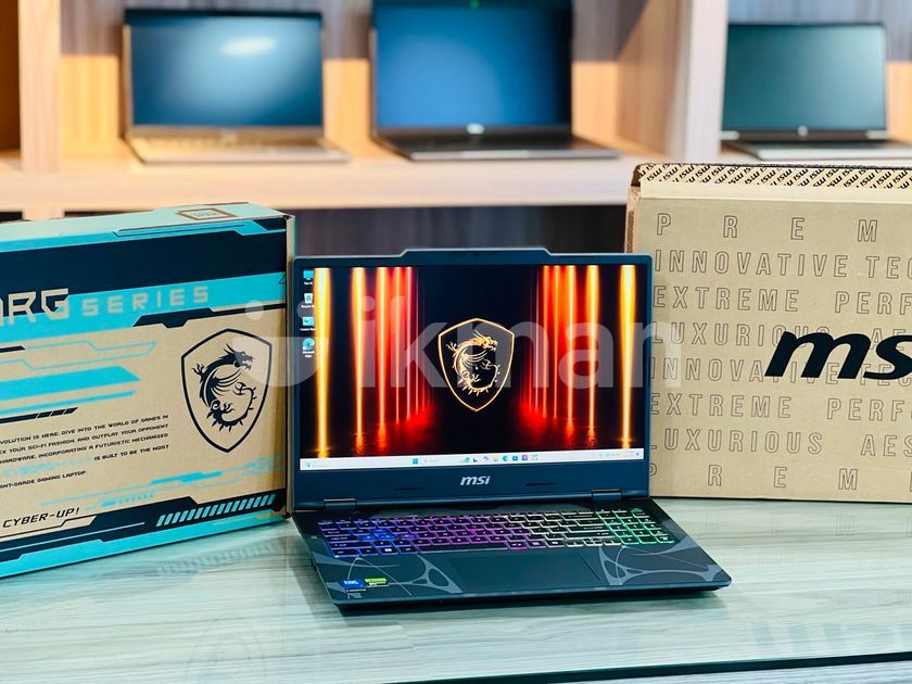 Cyborg Fc MSI Cyborg 15 Core 7 240H+RTX 5060 8GB VGA+16GB RAM-512GB SSD Laptop ...