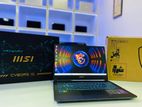 MSI Cyborg - I7 13TH GEN + (RTX 6GB) +8GB RAM-512GB NVME SSD -New Laptop