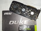 MSI DUKE GTX 1070TI 8GB VGA Card