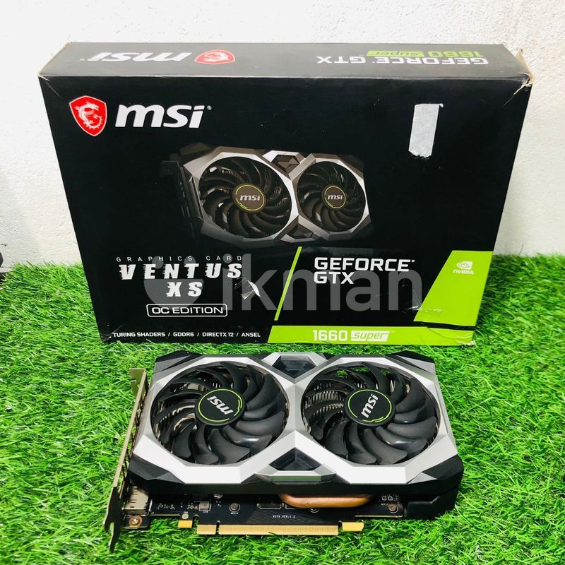 グラフィックボード・グラボ・ビデオカード GTX1660super msi ventus XS Placa de Vídeo GTX 1660 Super Ventus XS OC MSI NVIDIA | KaBuM!