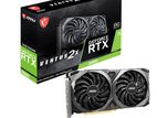 MSI GeForce RTX 3060 Ventus 2X OC 12GB GDDR6 Graphics Card