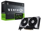 MSI Geforce RTX 5050 Ventus 2X OC 8GB GDDR6X Graphics Card