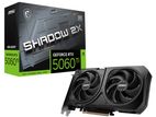 MSI Geforce RTX 5060 TI Shadow 2X OC 8GB GDDR7X Graphics Card