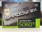 MSI GeForce RTX™ 5060 TI Shadow 2X OC PLUS 16GB Graphics Card