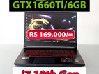MSI GF65 Thin 10SD Core i7-10750H 10th Gen|16GB DDR4 Ram|512GB NVMe