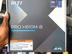 MSI H810M-B DDR5 Motherboards Brandnew