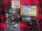 MSI M320A/RYZEN 5 3500/ Corsair VS450