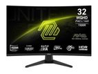 MSI MAG 321CQF E18 31.5” INCH CURVED GAMING MONITOR..