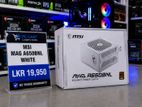MSI MAG A650BNL WHITE 80 PLUS BRONZE PSU