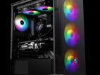 Msi Mag Forge M100 a Mid-Tower Case with 4 Rgb Fans