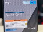 MSI PRO H610M-E DDR4 Motherboard