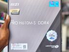 MSI PRO H610M-E DDR4 Motherboards Brandnew