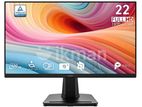 MSI Pro MP225 E12VL 21.5" Inch 120HZ FHD Slim Frameless Monitor