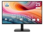 MSI PRO MP251L E2 25" Inch 120Hz Full HD IPS Frameless Monitor
