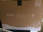 MSI PRO MP275 / MP275W E2 – 27” 120Hz FHD IPS Frameless Monitor