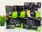 MSI RTX 3050|3060|4060|4070 (6GB 8GB 12GB 16GB) VGA CARD - BRAND NEW