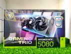 MSI RTX 5080 GAMING TRIO 16GB DDR7 Graphic card