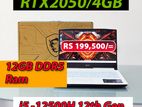 MSI Sword 15 Core i5-12500H 12th Gen|RTX 2050/4GB|12GB DDR5|Brand New