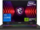 MSI Sword 16HX Intel i7 14th Gen RTX 4060 8GB VGA New Gaming Laptop