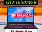 MSI Thin Core i7 -10th Gen +GTX 1650Ti +1TB SSD Laptop