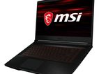 MSI Thin GF63 12CU core-i7 12th GEN RTX3050 16GB/512GB