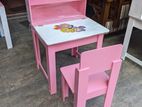 Multi color kids table and chairs