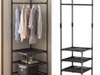 Multi Function Corner Coat Rack and 3 Layers