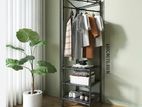 Multi-Functional Corner Coat Rack & 3 Layers