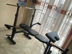 Multifunction Weight Bench with 50 Kg Dumbbell and Barbell Set