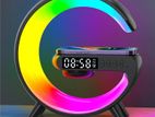 Multifunction Wireless Charger Pad Stand Speaker TF RGB Night Light 15 W
