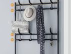 Multifunctional 5 Tier Shoe Rack Organizer With Simple Floor Coat Hat
