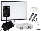 Multimedia Full Setup for Rent