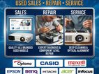 Multimedia projector epson ,benq ,optoma ,acer ,viewsonic repair