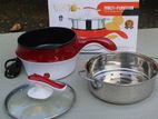 Multipurpose Electric Mini Cooker with Steamer