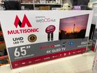 Multisonic 65 In WebOS QLED TV