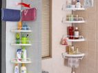 Multy 4 Shelf Rack- Bathroom Corner Rack Adjustable