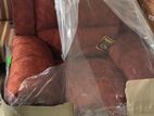 MURPHY RECLINER SOFA SINGLE SEATER DARK ORANGE