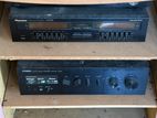 Yamaha Amp Tuner and Equaliser Bose Speakers