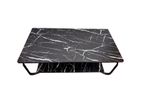 MX-JC2-07 Gold and White Marble Coffee Table (AP-36)